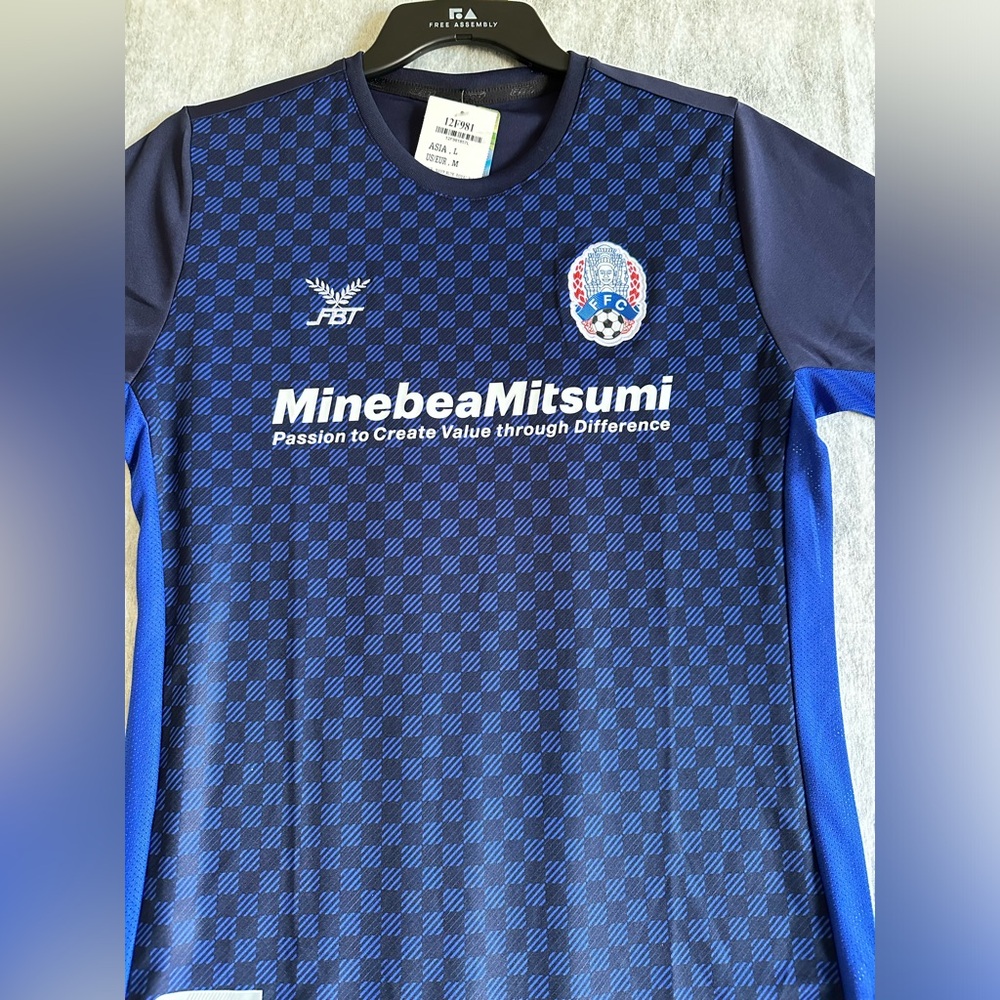 FBT CAMBODIA NATIONAL SOCCER TEAM JERSEY MINEBEAMITSUMI SZ MÉDIUM